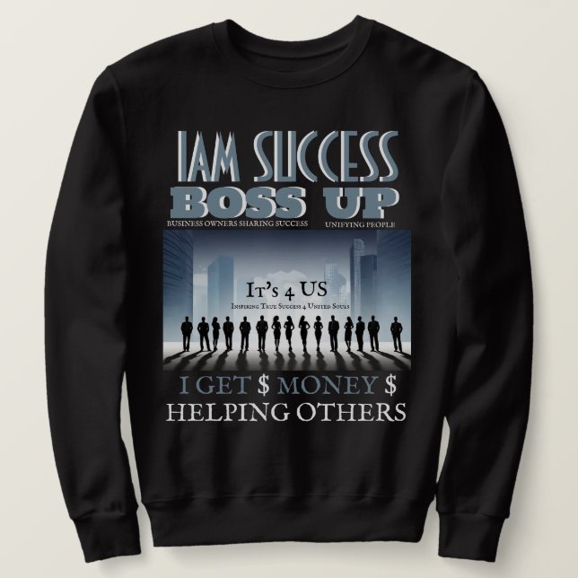 Sudadera BOSS UP T-Shirt (Anverso del diseño)