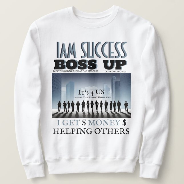 Sudadera BOSS UP T-Shirt (Anverso del diseño)