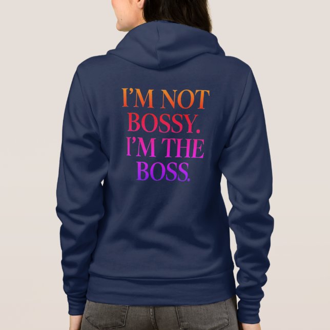 Sudadera Bossy Sweatshirts (Reverso)