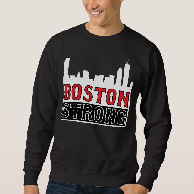 Sudadera Boston fuerte (Anverso)