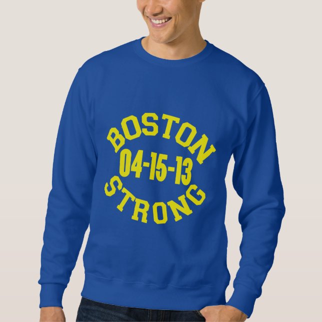 Sudadera Boston fuerte recuerda (Anverso)