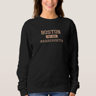 Sudadera Boston Massachusetts 1630 Mamáes residentes locale