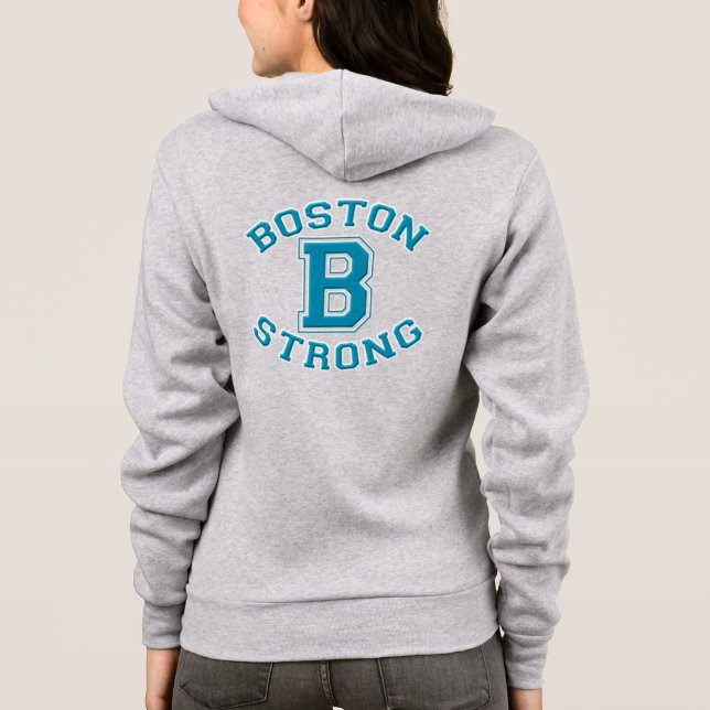 SUDADERA BOSTON STRONG (Reverso)