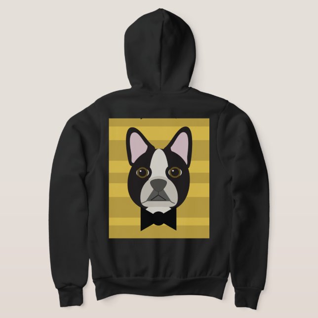 Sudadera Boston Terrier (Distribución Reverso )