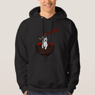 Sudadera Boston Terrier buceando fideos