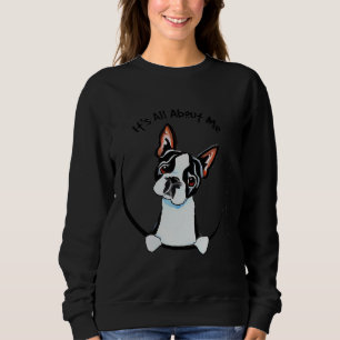 Sudadera Boston Terrier Cute Por La Raza De Perro Terrier D