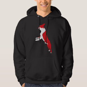 Sudadera Boston Terrier De Pie En Dos Piernas