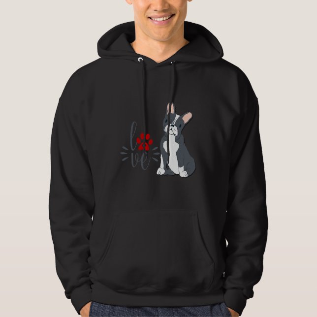 Sudadera Boston Terrier Dog Animal Dog Terrier Boston Ter (Anverso)