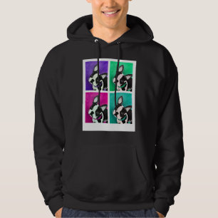 Sudadera Boston Terrier Dog Pop Art