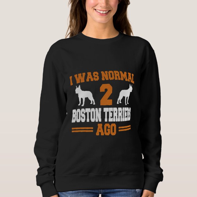 Sudadera Boston Terrier Dog S (Anverso)