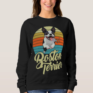 Sudadera Boston Terrier Dog Vintage