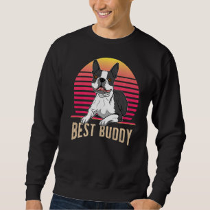Sudadera Boston Terrier Dog Vintage 1
