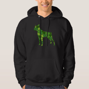 Sudadera Boston Terrier Green Shamrock C St Patricks