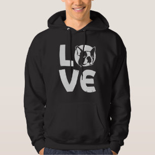 Sudadera Boston Terrier I Love My Terrier Dog