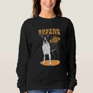 Sudadera Boston Terrier Perro Del Perro Más Coolado Dueño B
