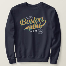 Sudadera Boston Varsity College Style Arched Text