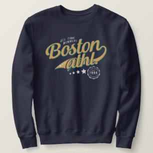 Sudadera Boston Varsity College Style Arched Text