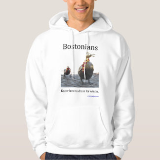 Sudadera Bostonians sabe vestirse para el invierno