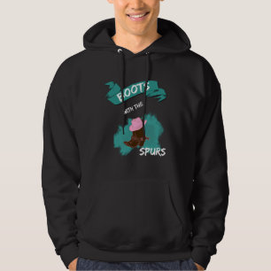 Sudadera Botas con espuelas de granjero Hip Hop vaquera