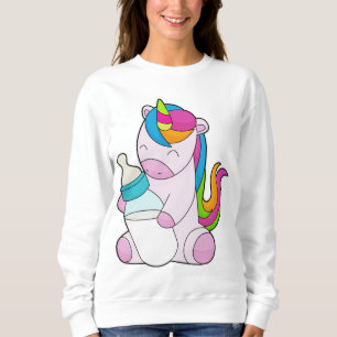 Sudadera Botella de leche de unicornio