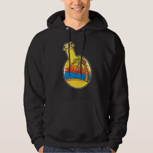 Sudadera Botella De Verano Tradicional Playa De Artista De