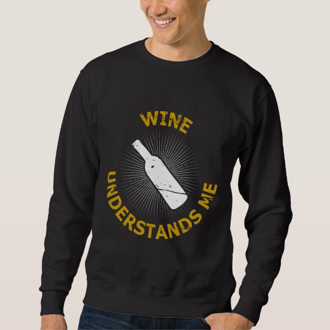 Sudadera Botella de vino 94 (Anverso)