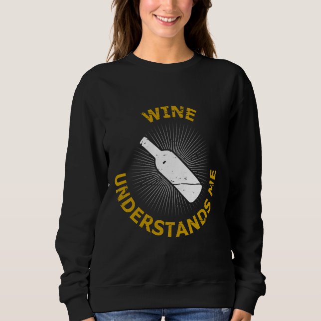 Sudadera Botella de vino 94 (Anverso)