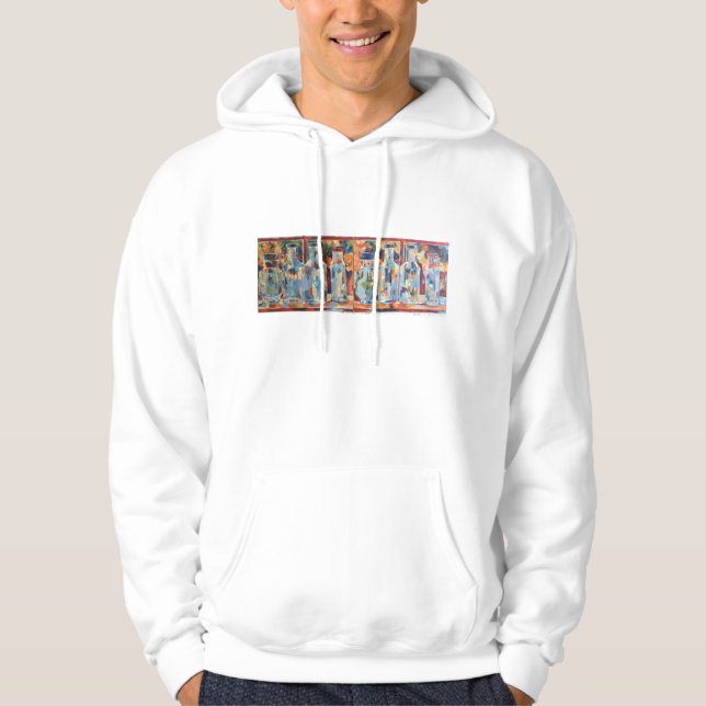 Sudadera Botellas del estudio (Anverso)