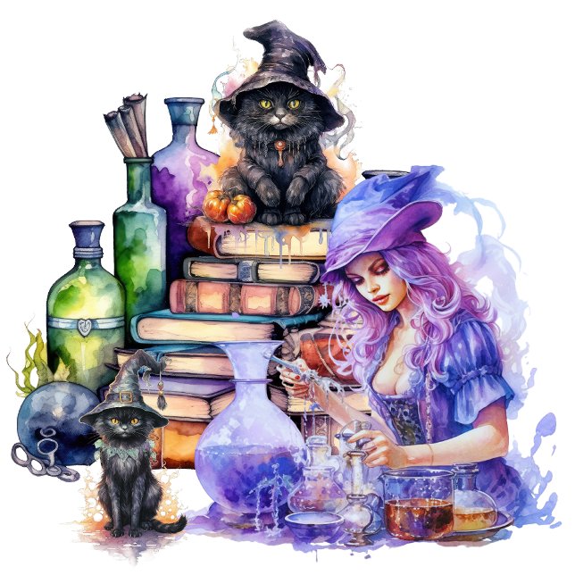 Sudadera Botica de Bruja (Alchemy of Knowledge, Artistry of Spells: Witch Lab Awaits Your Discovery.)