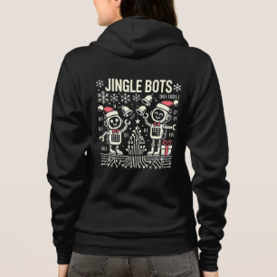Sudadera Bots Jingle Festividades con Santa Hats