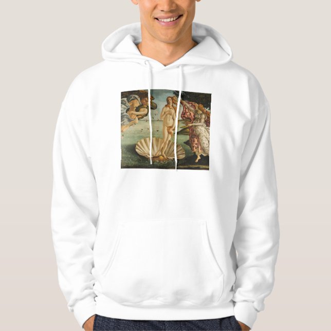 Sudadera Botticelli el nacimiento de Venus (Anverso)