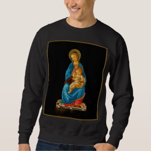 Sudadera Botticelli Madonna y Child Enthroned
