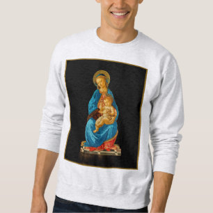 Sudadera Botticelli Madonna y Child Enthroned