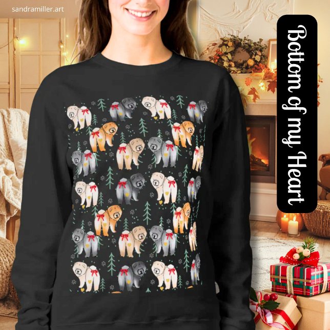 Sudadera BOTTOM OF MY HEART Chow black shirts (Subido por el creador)