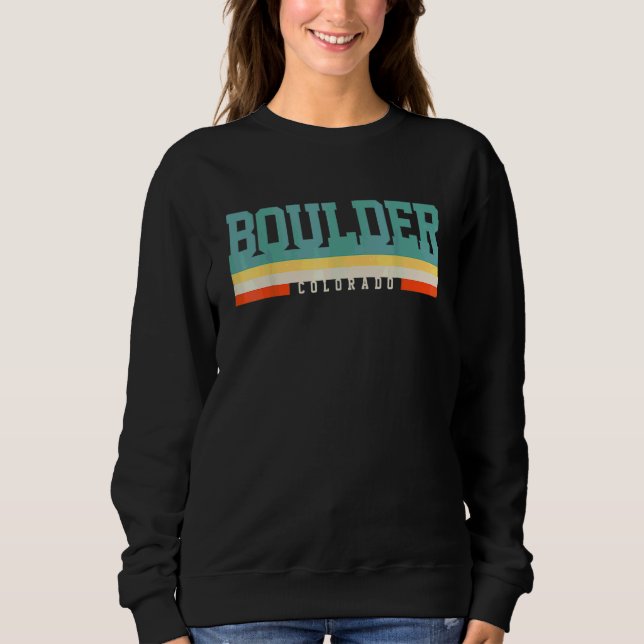 Sudadera Boulder Colorado (Anverso)