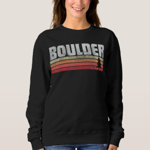 Sudadera Boulder Colorado Retro Style Vintage 70s 80s 90s