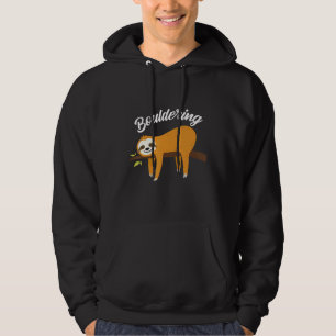 Sudadera Boulder Fun Sloth Climbing Rock Climbing