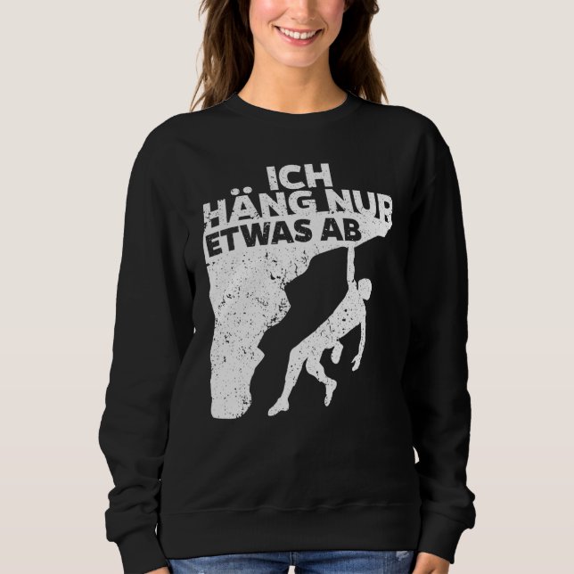 Sudadera Bouldern Bouldersport Escalada de rock en pared (Anverso)