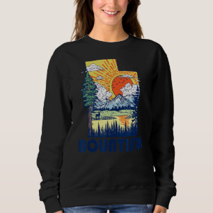 Sudadera Bountiful Utah Nature State Pride Mountains Retro