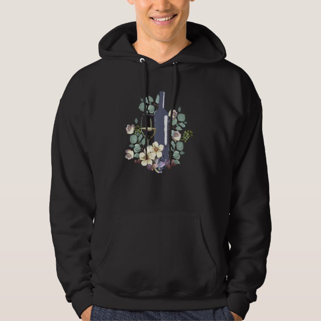 Sudadera Bouquet de campo de la floral del vino (Anverso)