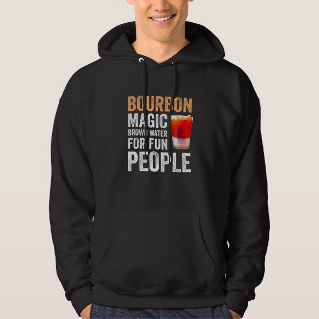 Sudadera Bourbon Definition Magic Brown Water For Fun Peopl (Anverso)