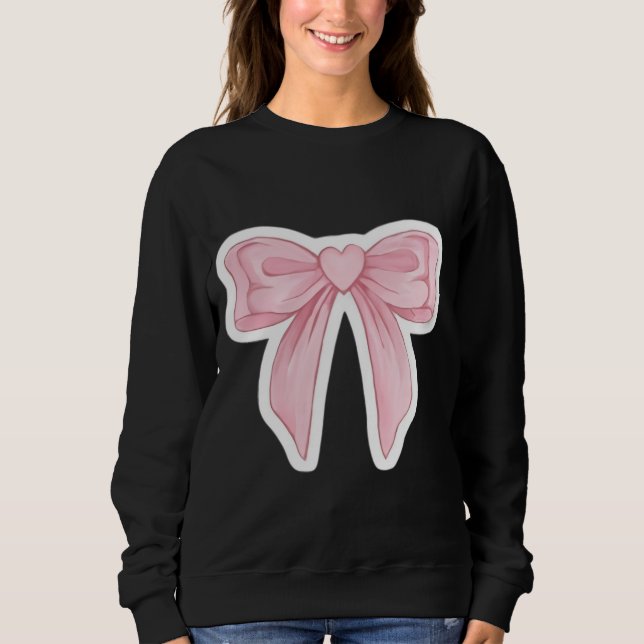 Sudadera Bow Hoodie para chicas (Anverso)