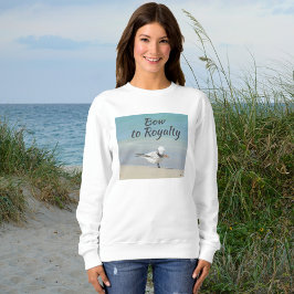 Sudadera Bow to Royalty Royal Tern Beach