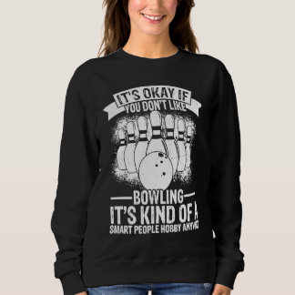 Sudadera Bowling Ball Pin Bowler Strike Bowling Team Bowlin