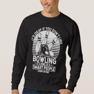 Sudadera Bowling Ball Pin Bowler Strike Team Bowling Alley
