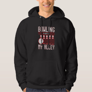 Sudadera Bowling está justo arriba de mi callejón Tenpins m