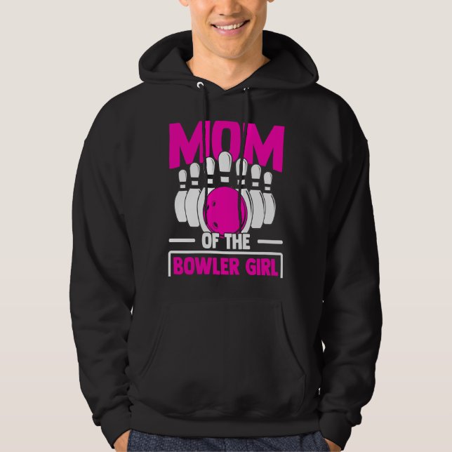 Sudadera Bowling Mom Pin Bowler Strike Bowling Team Bowling (Anverso)