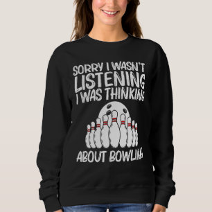 Sudadera Bowling Para Hombres Jugador Bowler 9