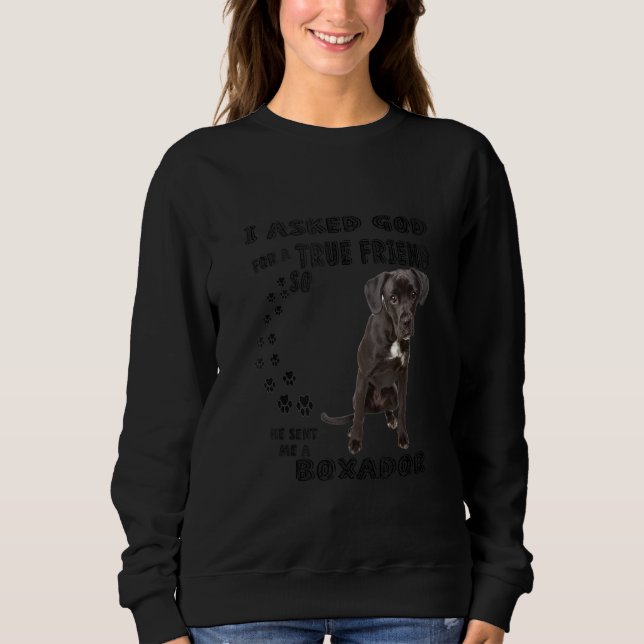 Sudadera Boxador Cita Mamá Boxerlab Papel Boxer Lab M (Anverso)