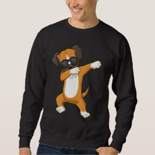 Sudadera Boxeador con gafas de sol Dab Chicas de baile B